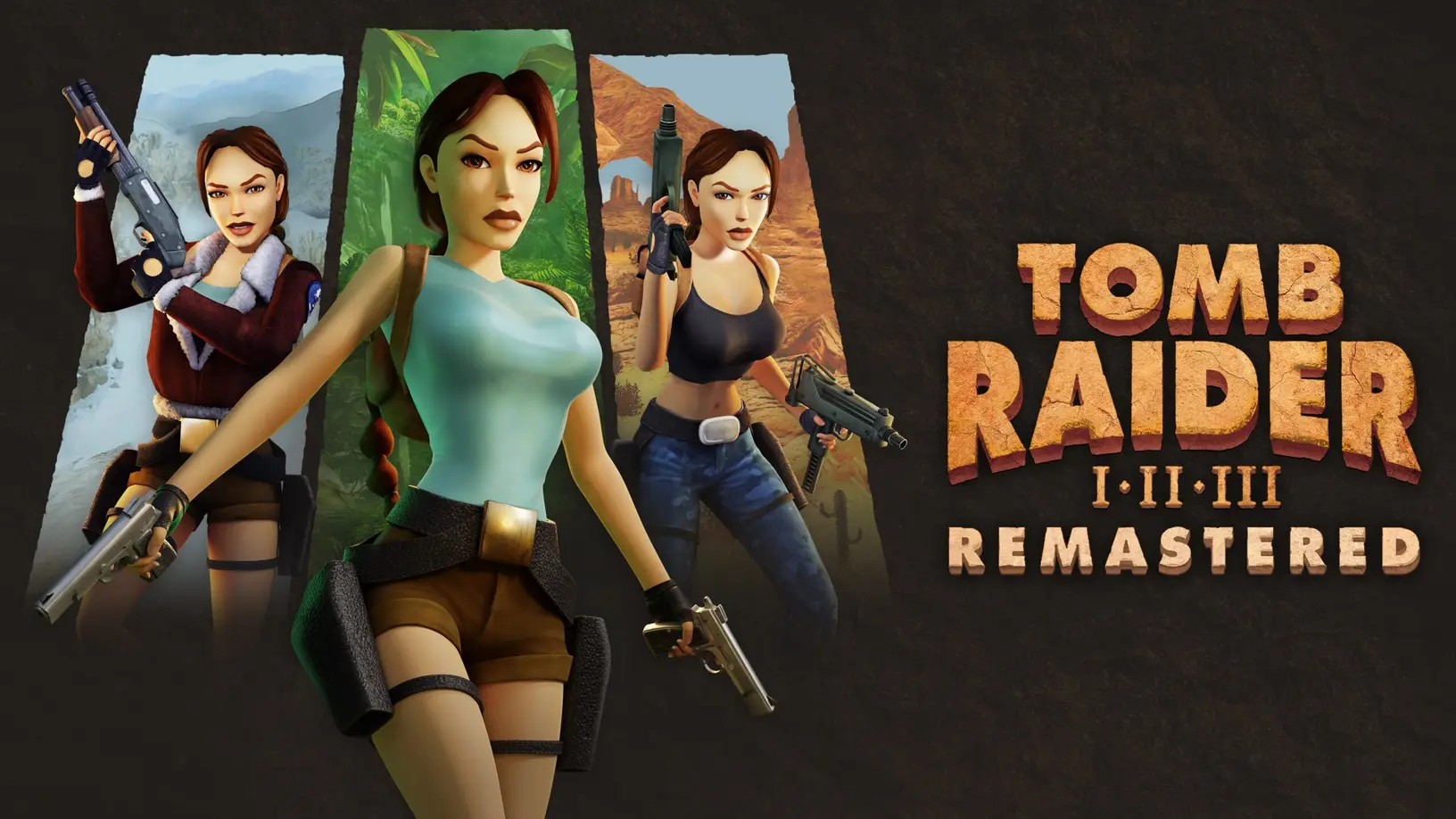 portada de Tomb raider 1 2 3 Remastered