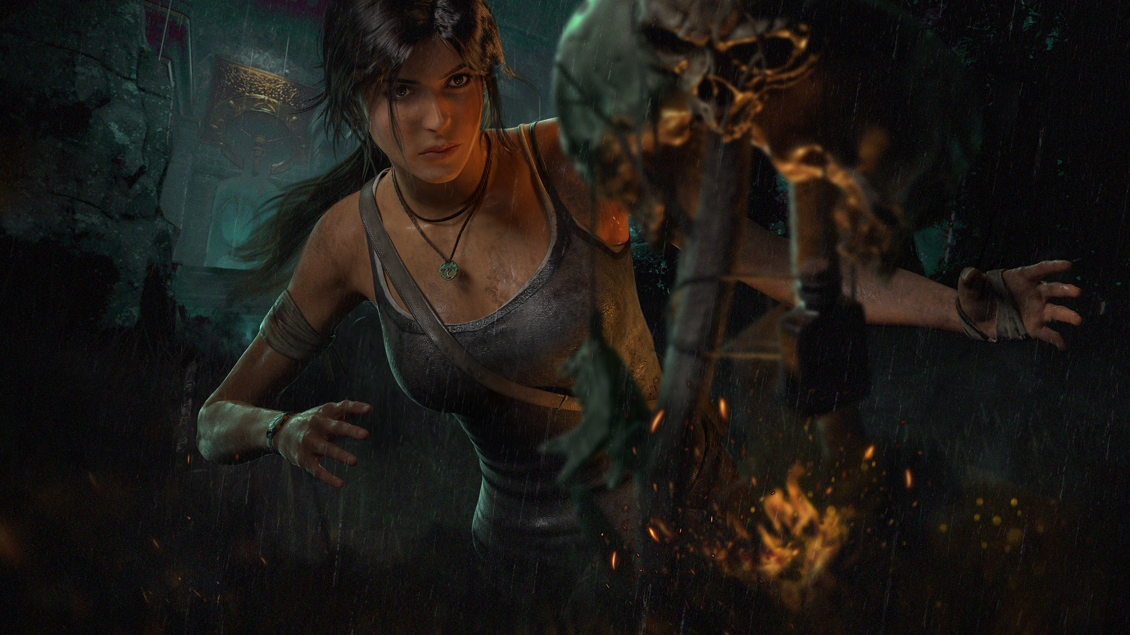 Lara Croft llega a Dead by Daylight