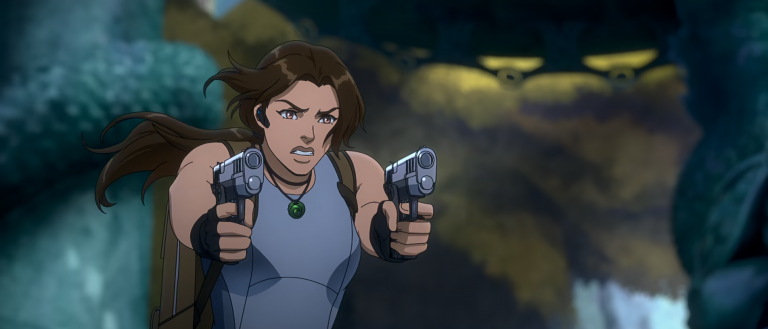 Lara Croft en Tomb Raider: La leyenda de Lara Croft
