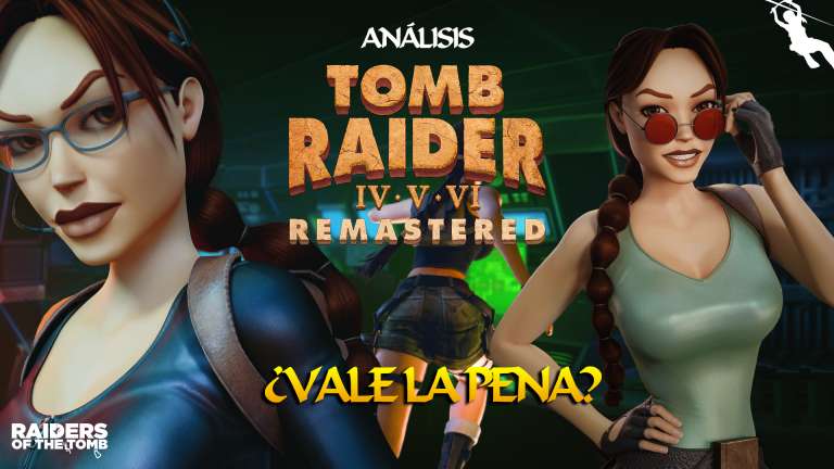 Lara Croft en Tomb Raider IV-VI Remastered mostrando mejoras gráficas