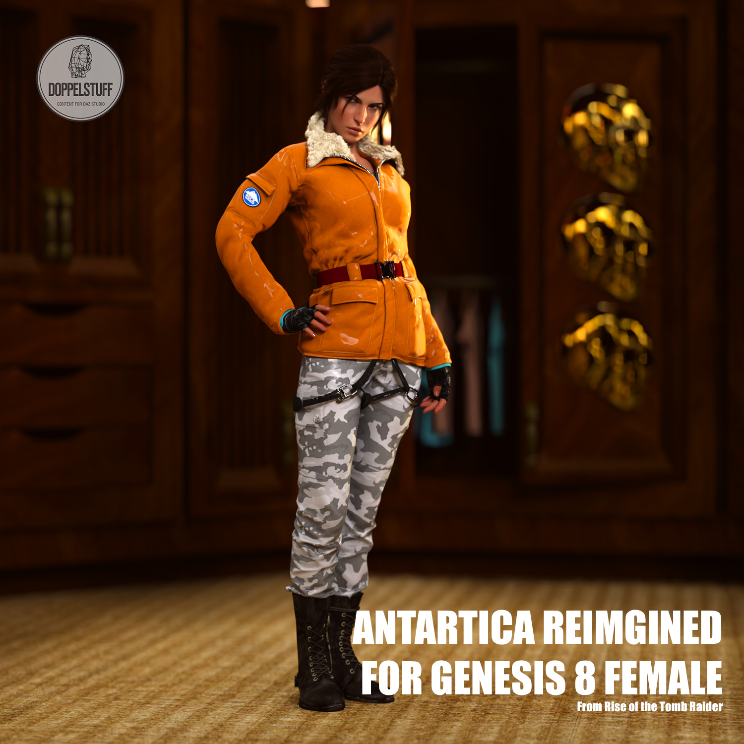 Atuendo Antártida ROTTR - Doppelstuff