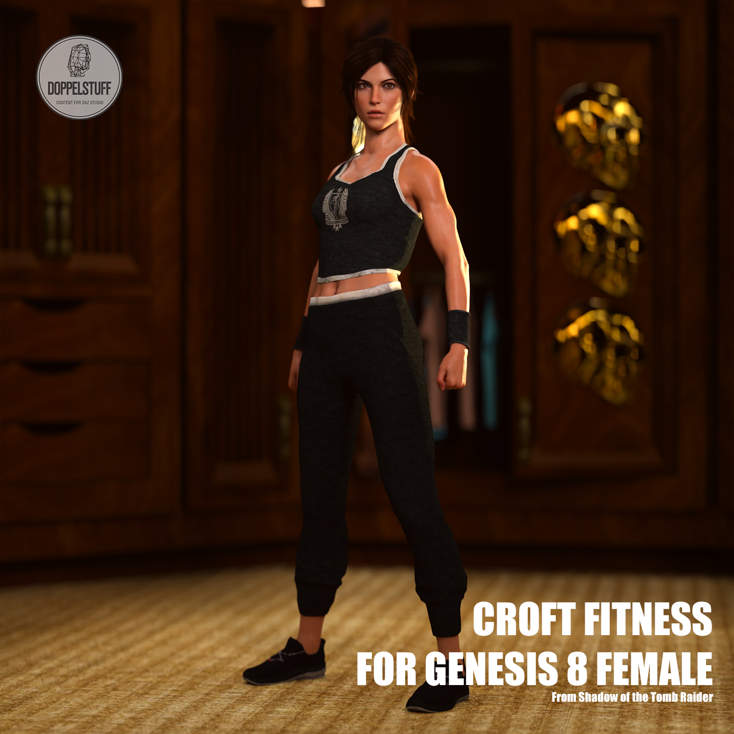 Ropa Fitness Croft SOTTR - Doppelstuff