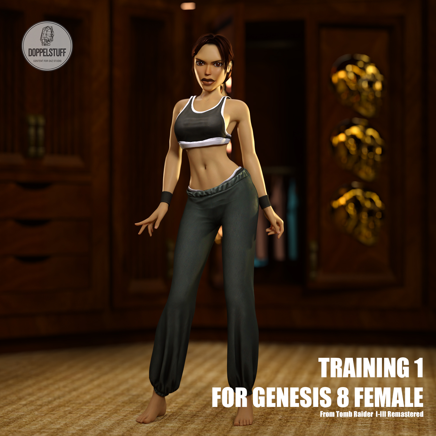 Atuendo Casa Croft TR1 - Doppelstuff
