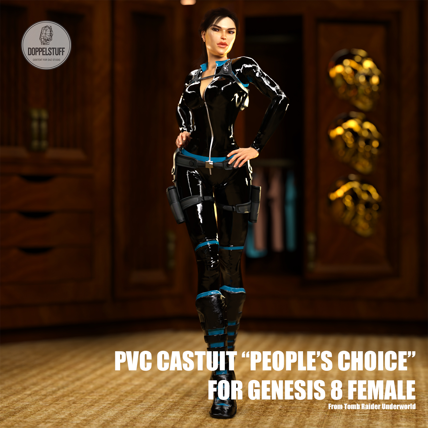 Traje PVC Doppelganger TRU - Doppelstuff