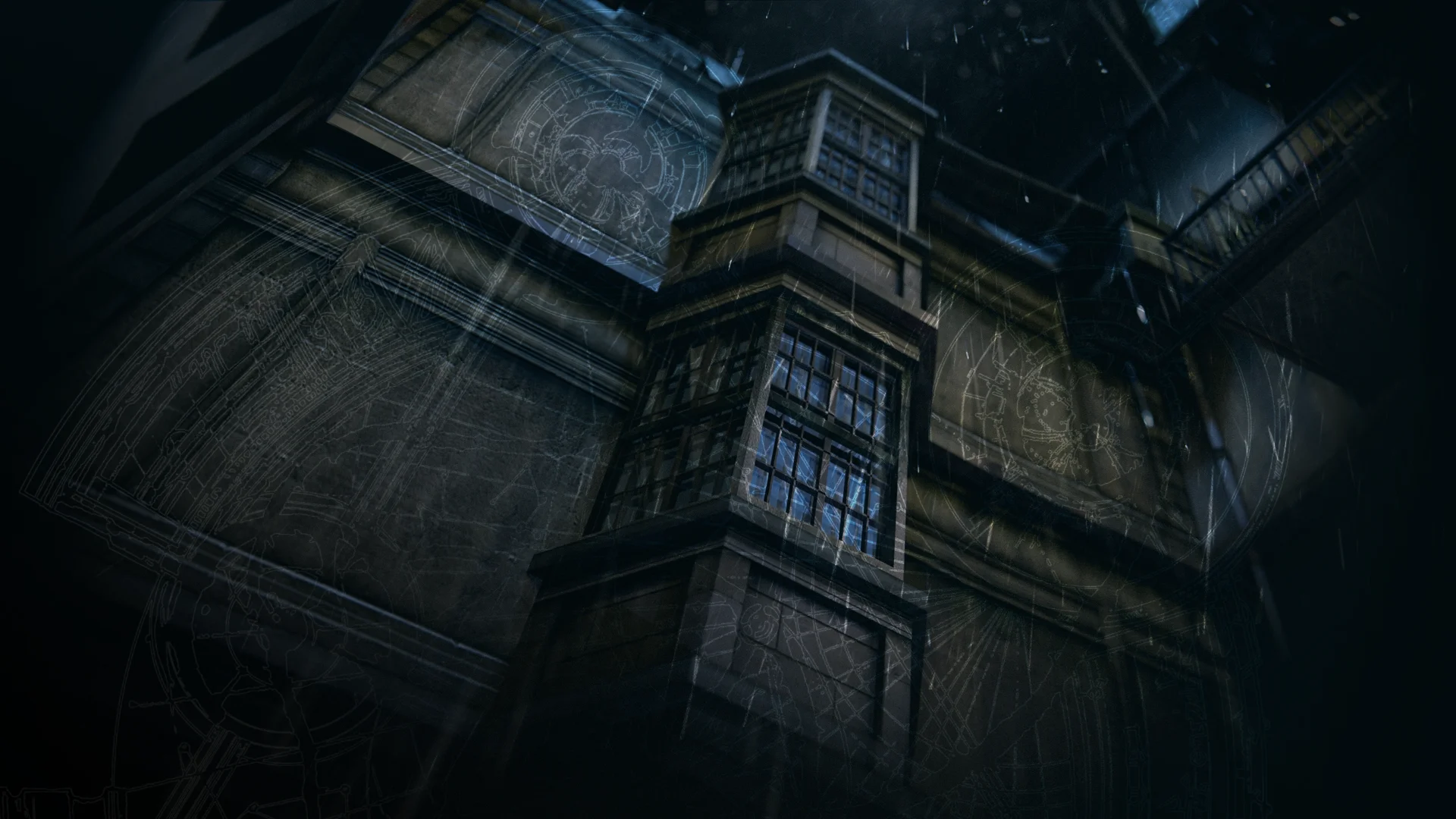 Arquitectura gótica y lluvia nocturna en las calles de París en Tomb Raider El Ángel de la Oscuridad
