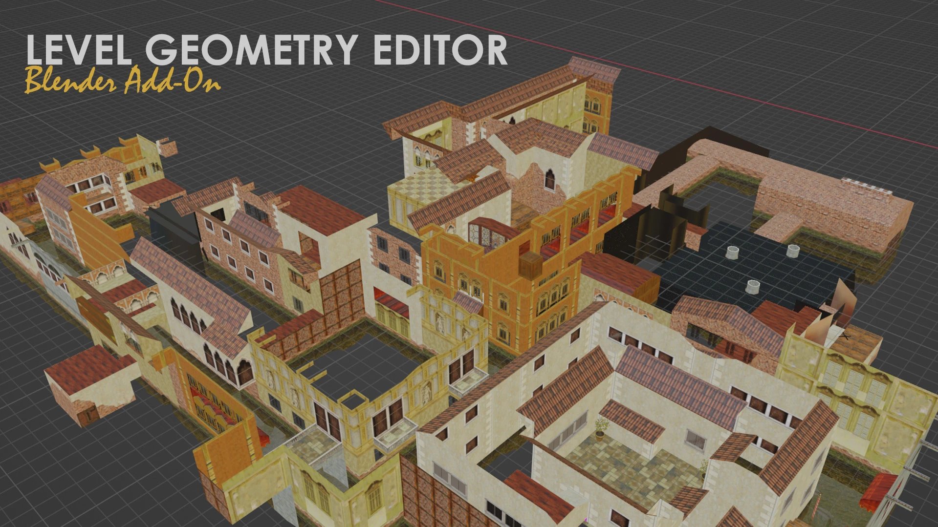 Editor de geometría en Blender para Tomb Raider I-III Remastered en el Diario del Explorador