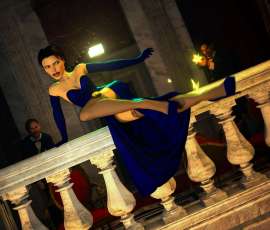 Estatua oficial de coleccionismo de Lara Croft en Tomb Raider Chronicles por Weta Workshop