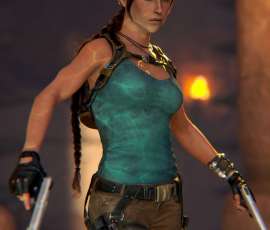 Avatar oficial editado de Lara Croft para Tomb Raider Legacy of Atlantis